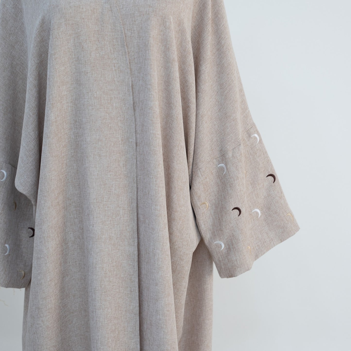 Kamar Open Abaya - Gray