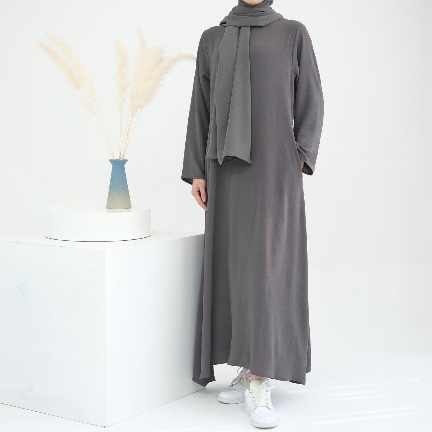 Nada Dress - Gray
