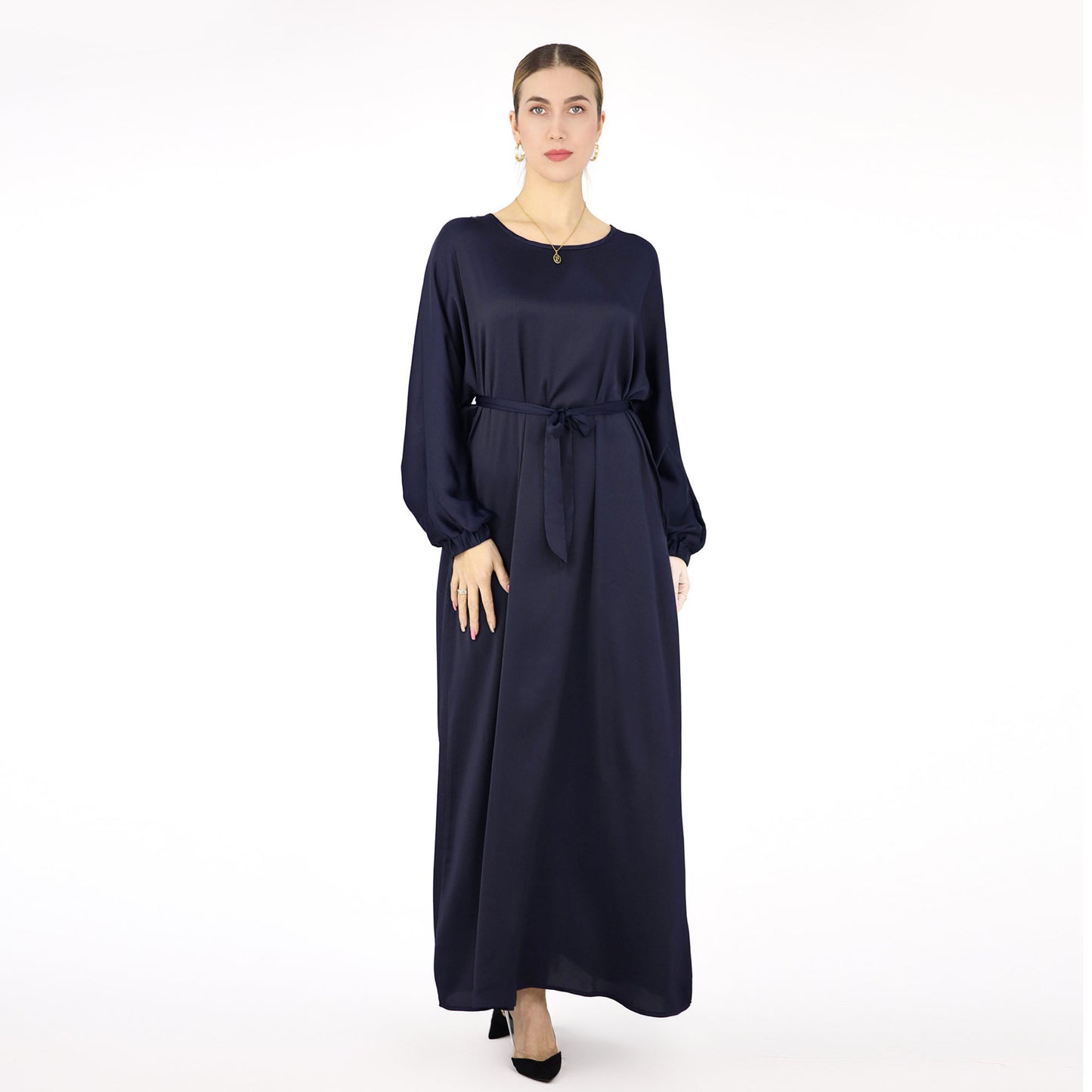 Jannah Abaya - Navy