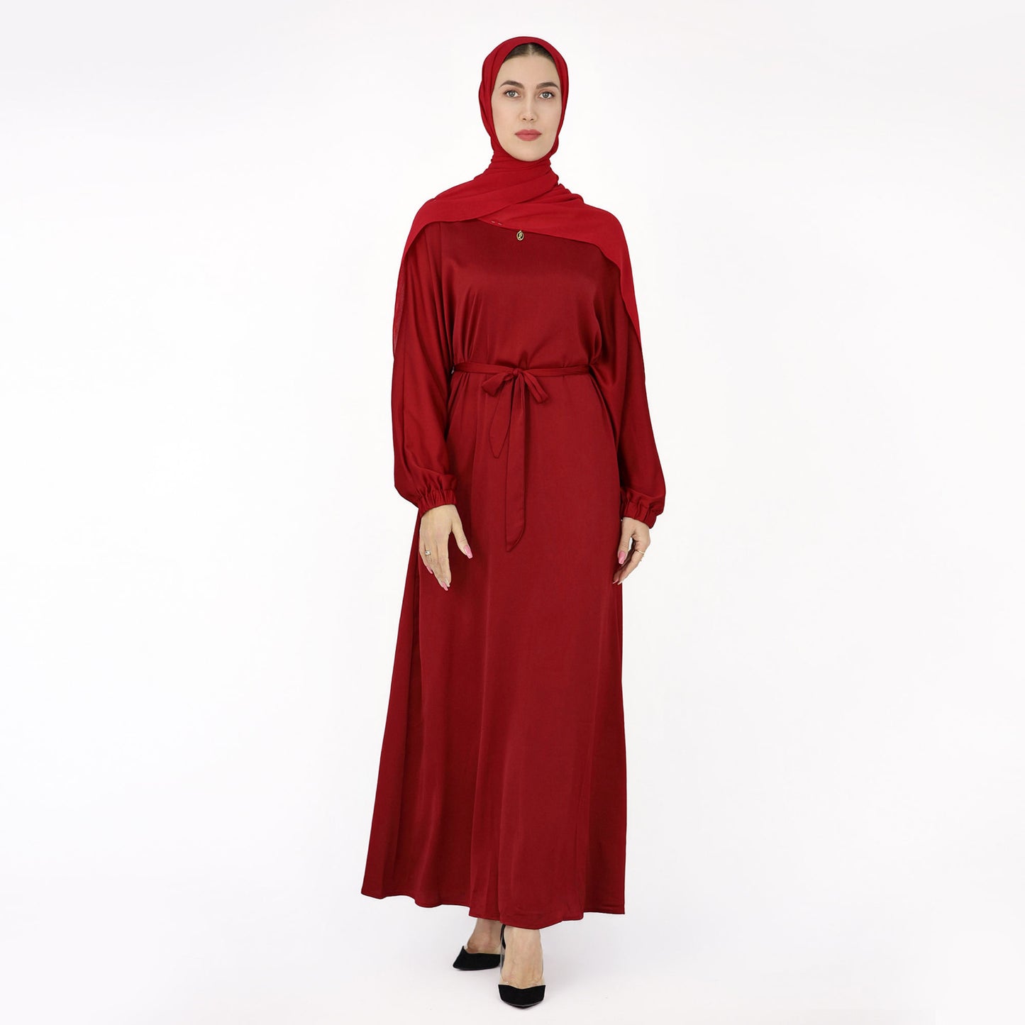 Jannah Abaya - Ruby