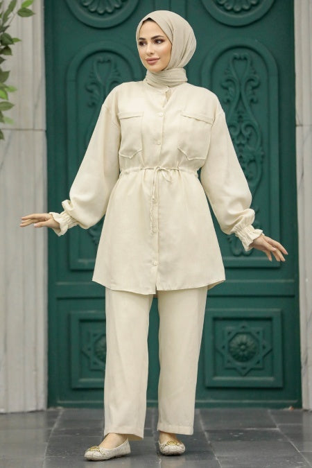Noura Matching Set - Ivory