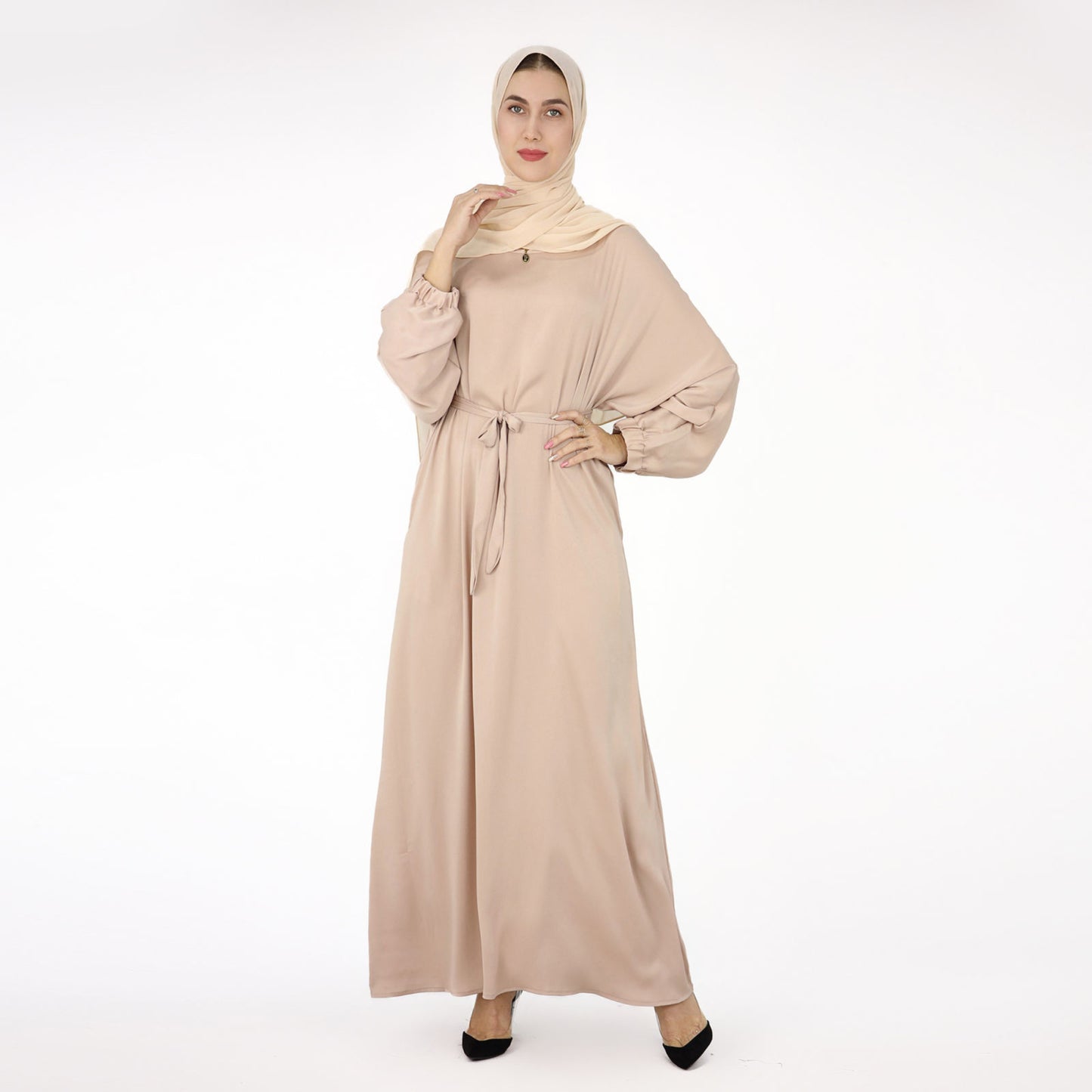 Jannah Abaya - Khaki