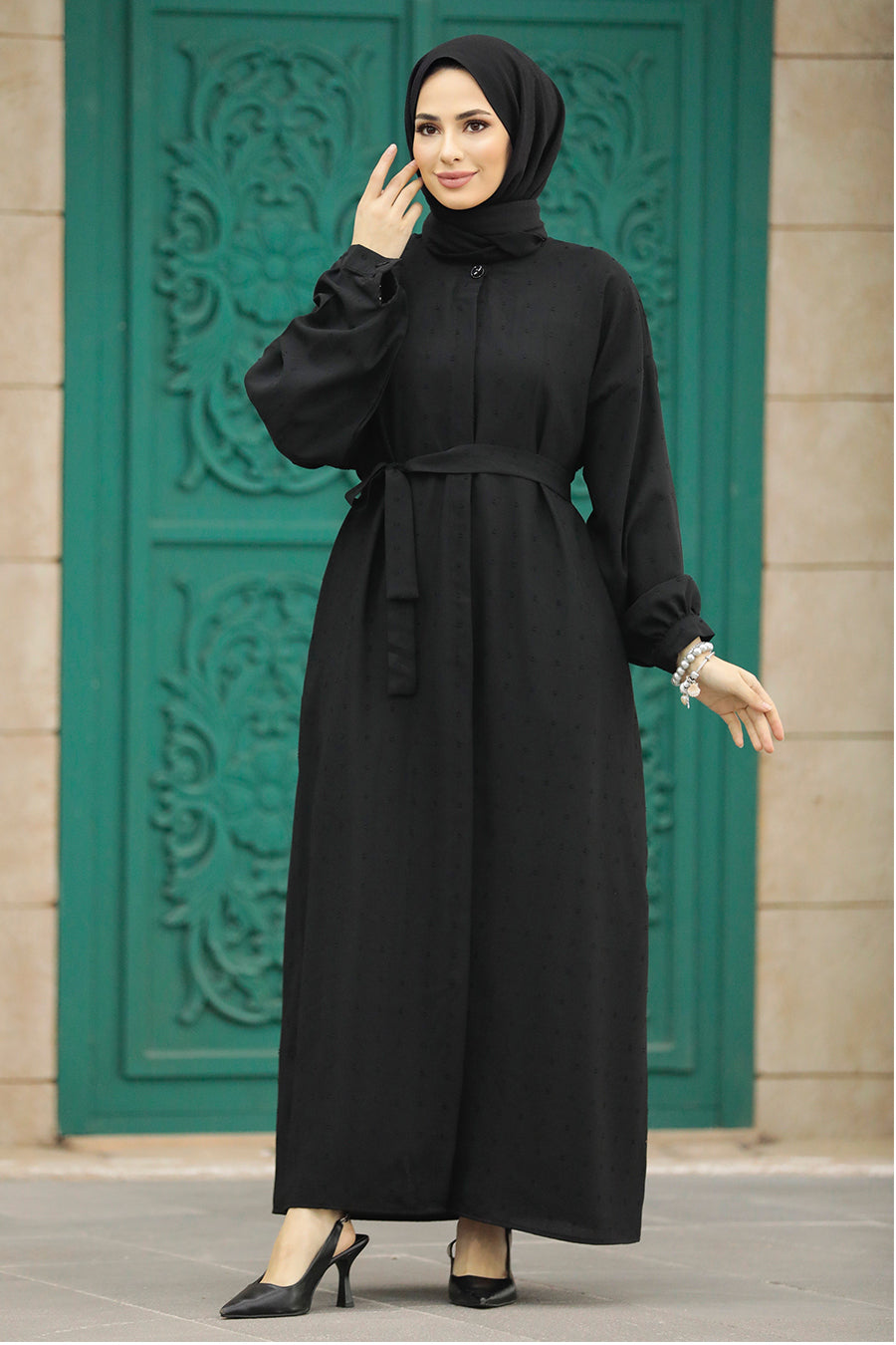 Hayat Tunic Blazer - Black