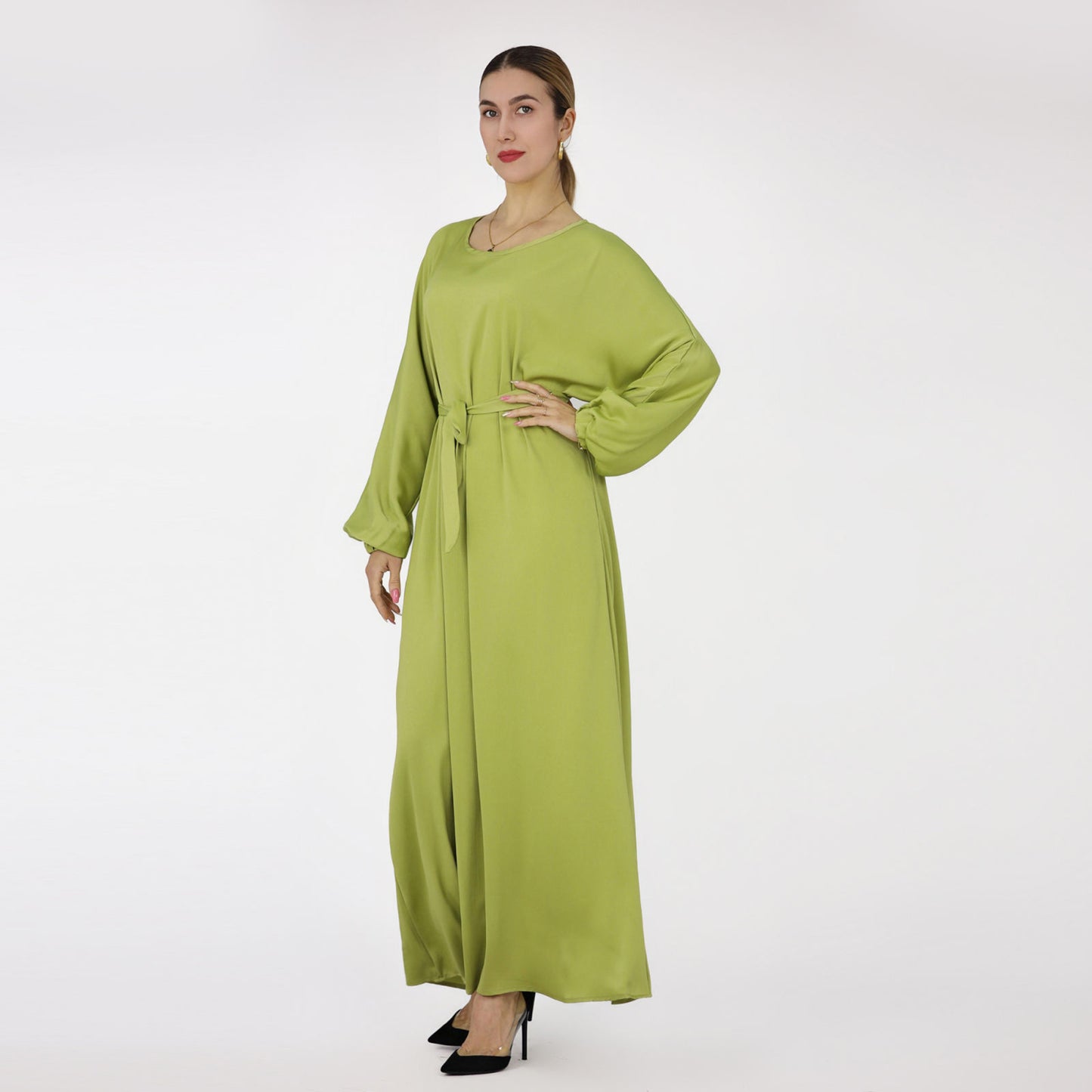 Jannah Abaya - Lime