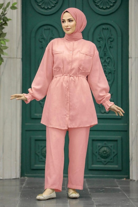 Noura Matching Set - Pink