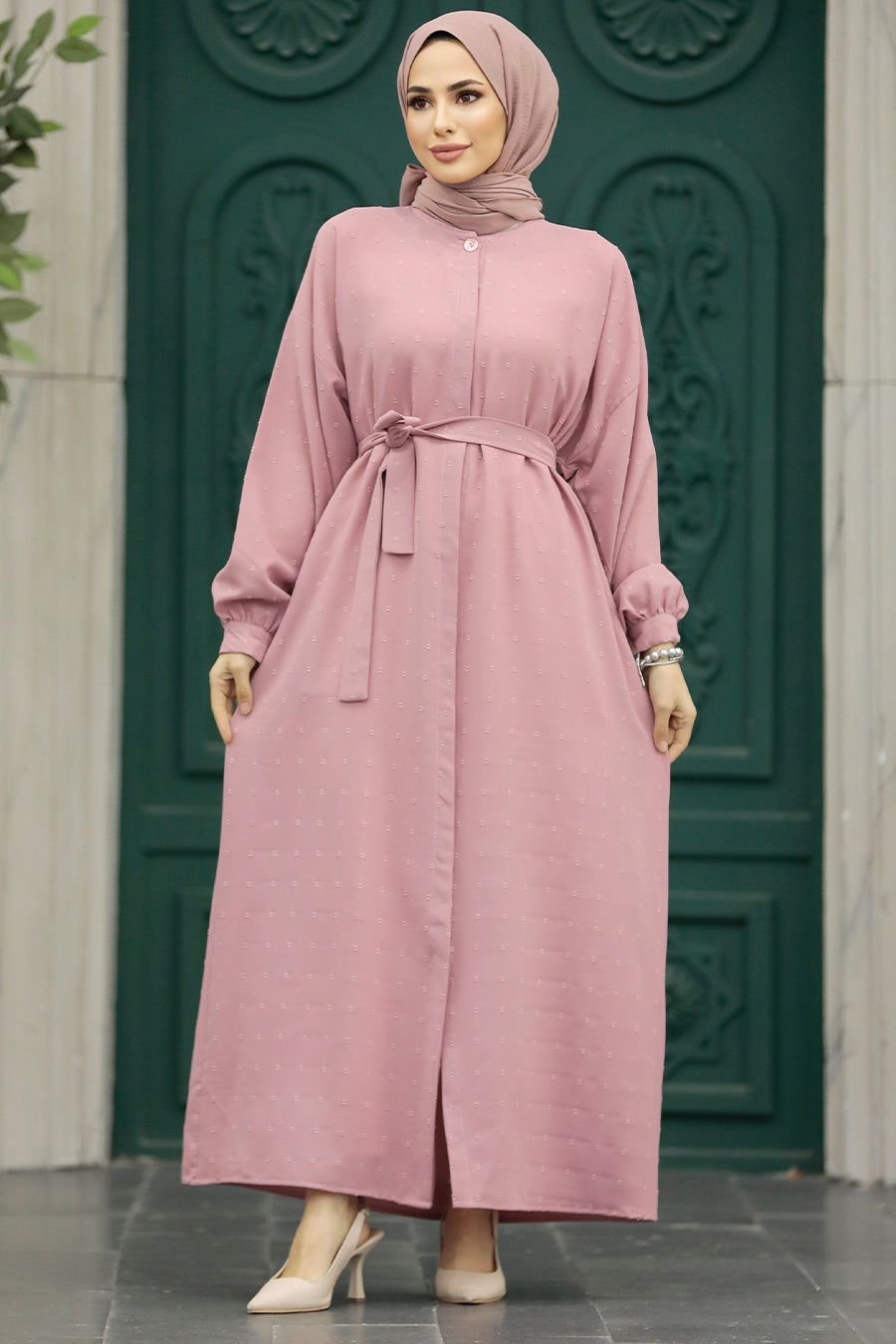 Hayat Tunic Blazer - Pink