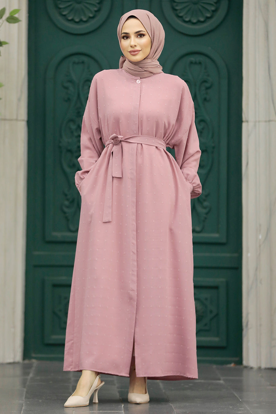 Hayat Tunic Blazer - Pink