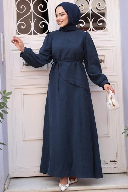 Meriana Dress - Navy
