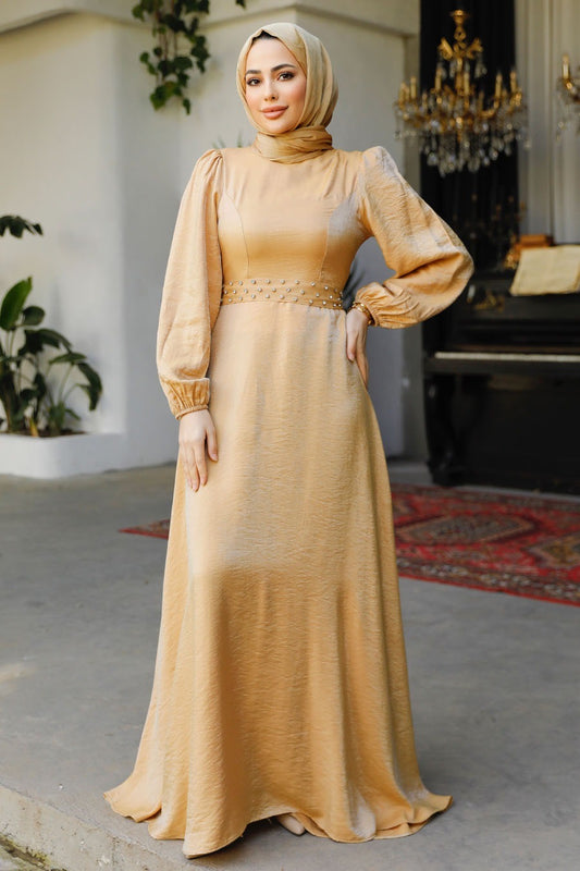Luaa Dress - Gold