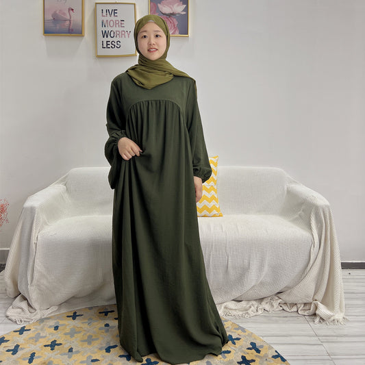 Layali Abaya - Olive