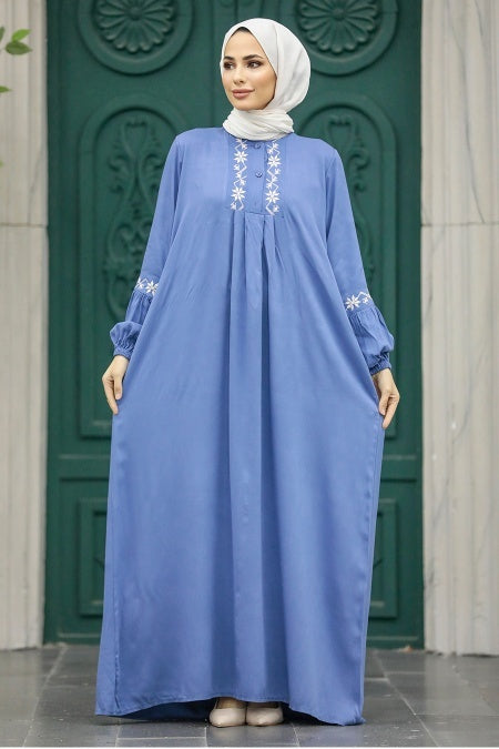Amal Maxi Dress - Blue