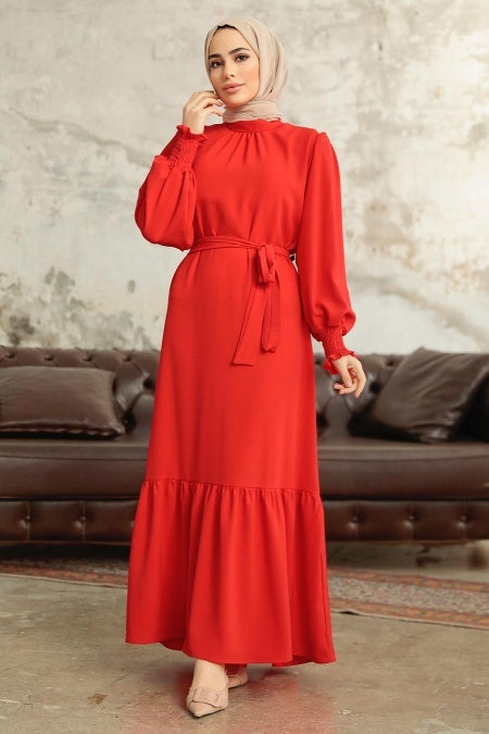Amoora Dress - Red