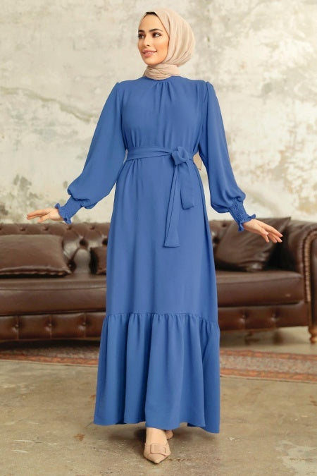 Amoora Dress - Blue