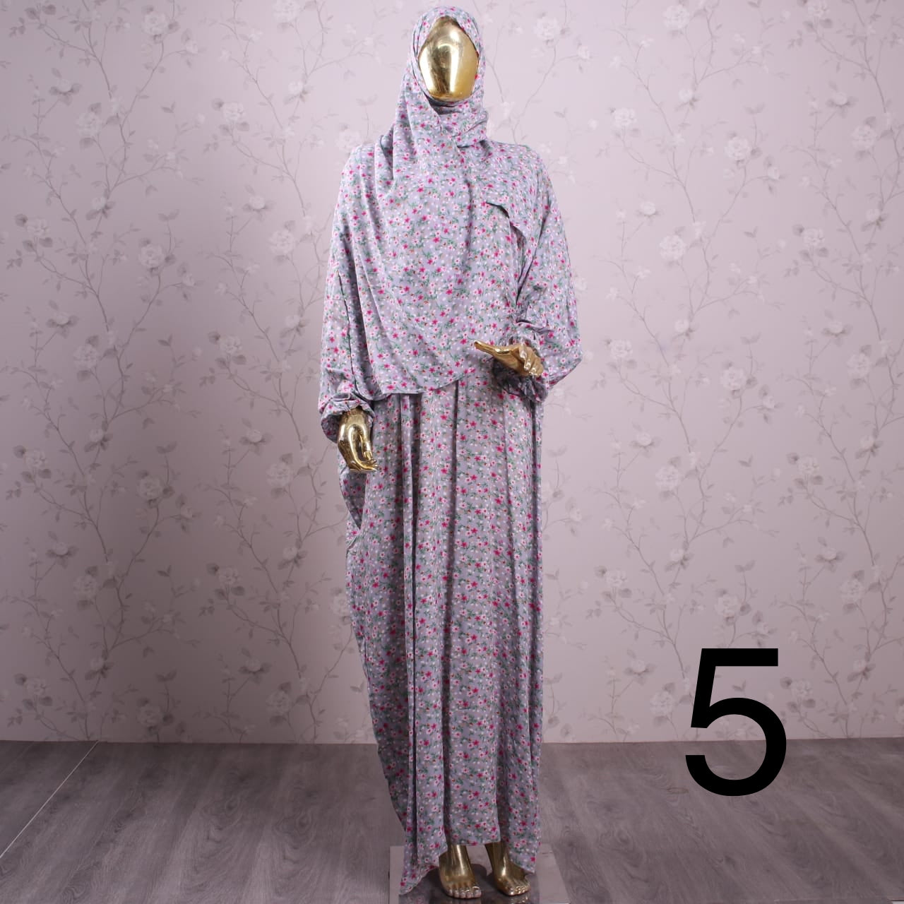 *Multiple Styles* Prayer Dress with Attached Shawl