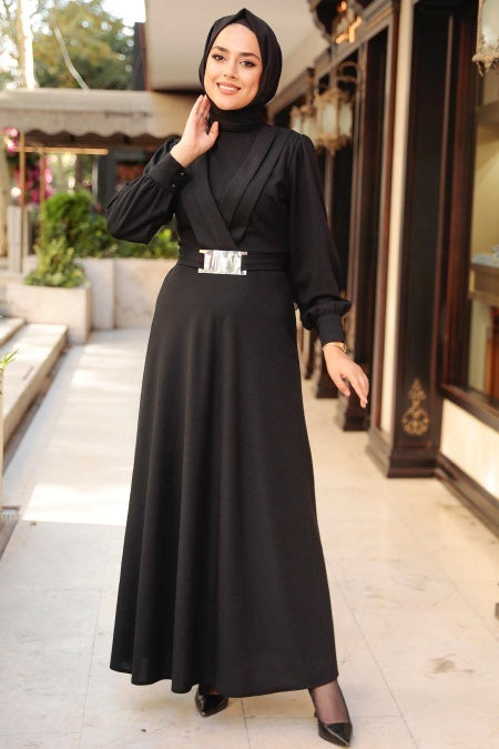 Ella Formal Dress - Black