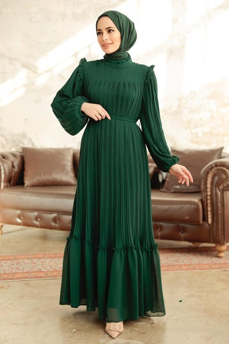 Amor Formal Dress - Green